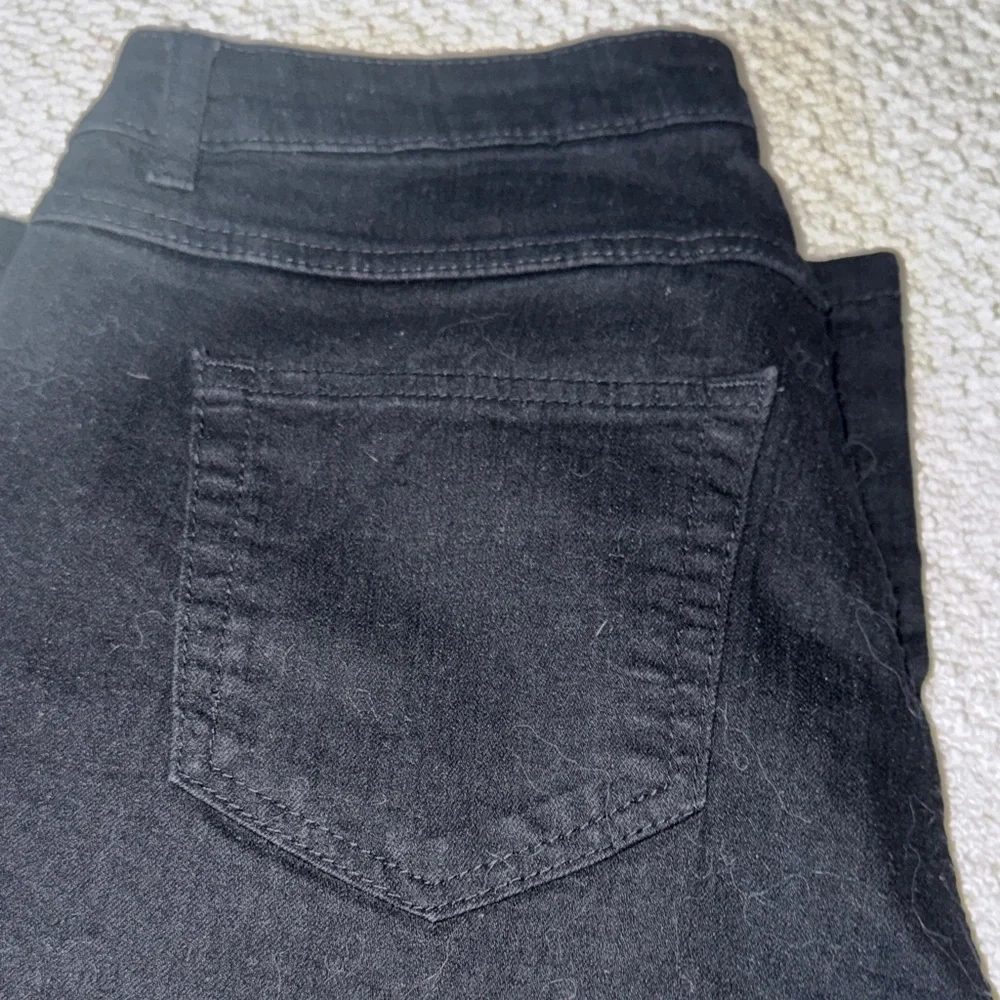 Woman Within Black Straight Leg Jeans - Picture 5 of 6